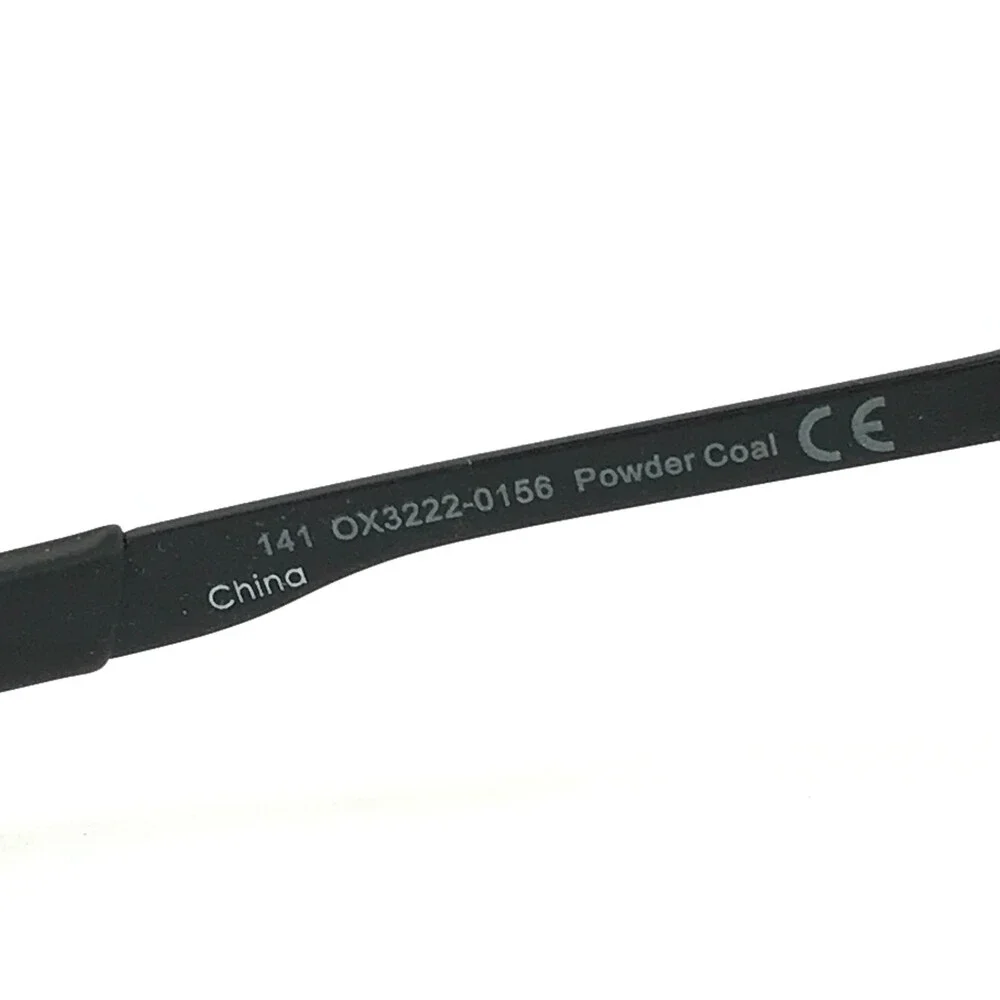 Oakley Eyeglasses Frames Steel Plate OX3222-0156 Powder Coal Rectangle 56-18-141